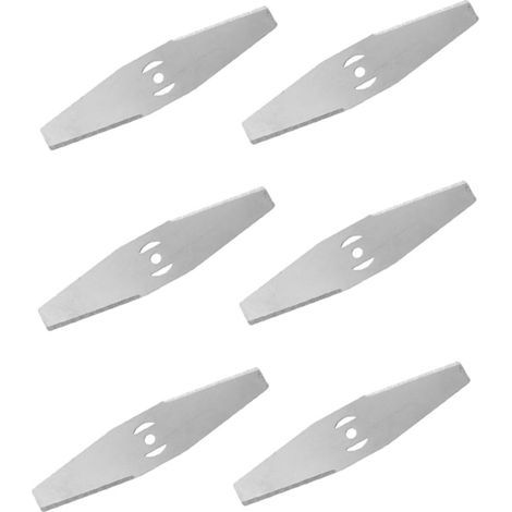 Remplacement des Têtes de Lame de Coupe-Herbe Tondeuse à Gazon Lames de Débroussailleuse Têtes de Lame De Désherbant(Blade x 6) (1/4)