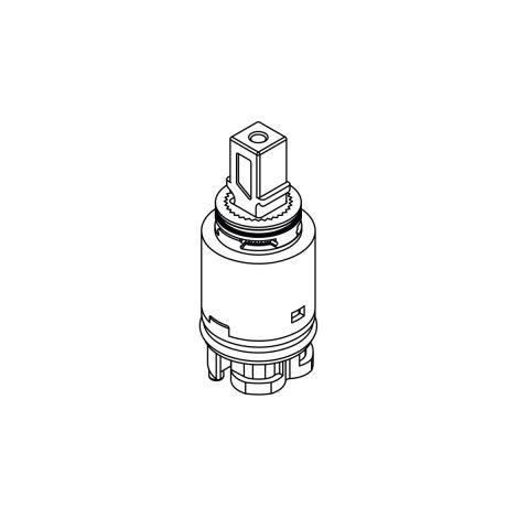 Cartouche thermostatique Ø 25 mm pour robinetterie – Compatible avec installations TRES – 9130190