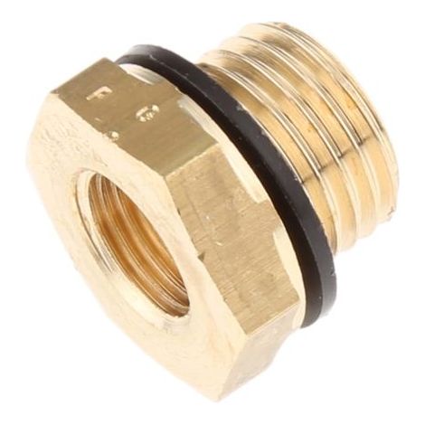 Bague de réduction Laiton Droit Legris G Mâle 1/4pouce - Femelle 1/8pouce ( Prix pour Paquet de 5 )