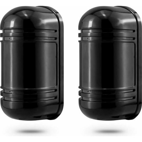 100m ABT -100 Outdoor Infrared Dual Cell Beam Barrier for Home Alarm - Infrared Ray Barrier/Harness Presence Detector - IR Sensors for Alarm System