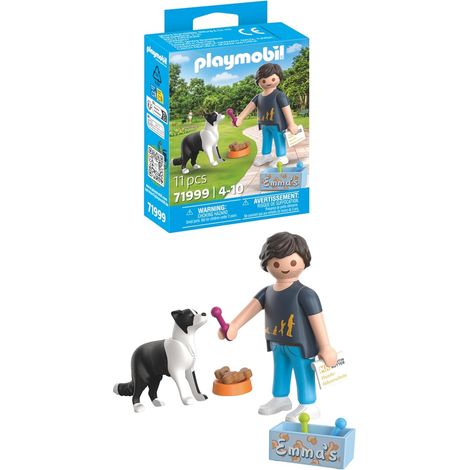 PLAYMOBIL  Martin Rütter Addestratore per cani  Giocattoli dai 4 anni  Regalo per bambini  Promuove la creatività e l'empatia  Amorevole gioco di ruolo con figura e accessori  71999 (1/5)