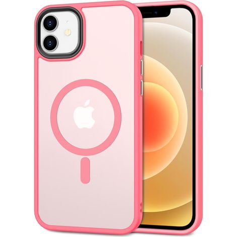 Handyhülle iPhone 12 12 Pro Kameraschutz iPhone 12 12 Pro Hell Rosa (1/5)