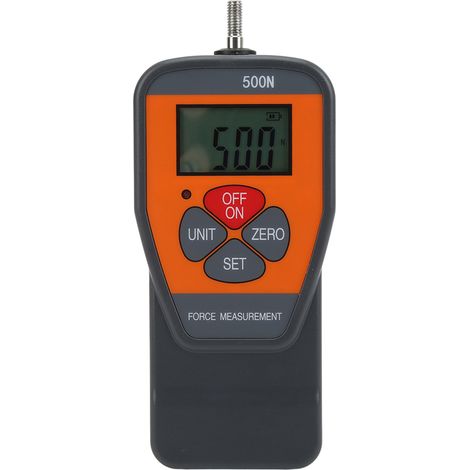 RuoShui 500N Digitales Kraftmessgerät mit LCD-Hintergrundbeleuchtung, tragbares Handdynamometer, AC100–240V, EU-Stecker (1/5)