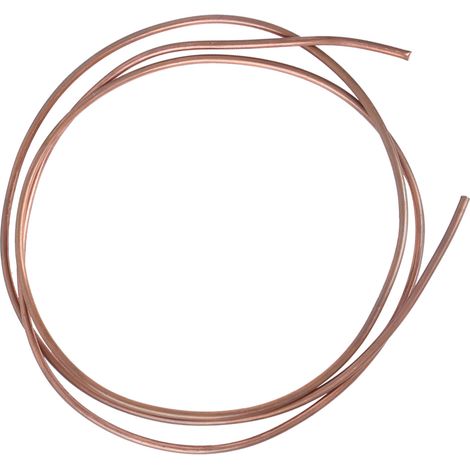 2 m C1100 T2 Kupferrohr, flexible Spirale für Klimaanlage und Kühlschrank, Außendurchmesser 5 mm / Innendurchmesser 3 mm (1/5)