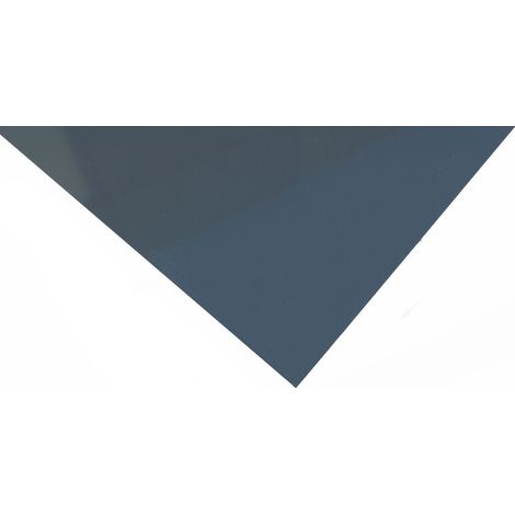 Paraschizzi reversibile in grigio antracite lucido/grigio antracite satinato -  Colore: Grigio antracite, spessore 3mm, larghezza 50cm, lunghezza 100cm (1/3)