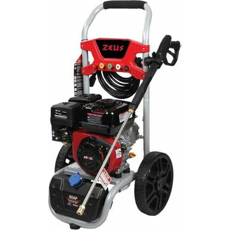 Zephir Zeuz 4 Tempi Idropulitrice Termica Nero Rosso