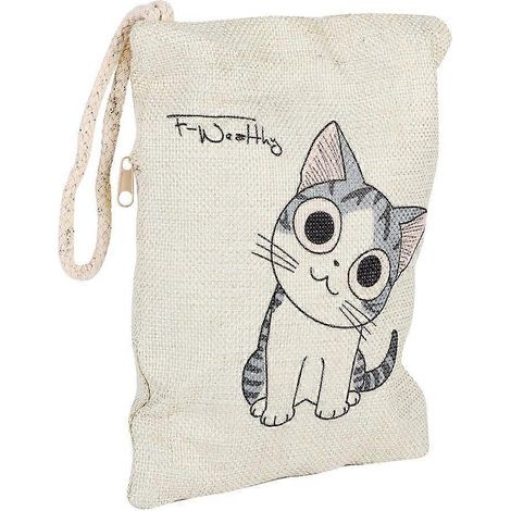 Sac purificateur d'air au charbon de bambou, motif chat, désodorisant naturel pour l'intérieur de la voiture (n° 4)