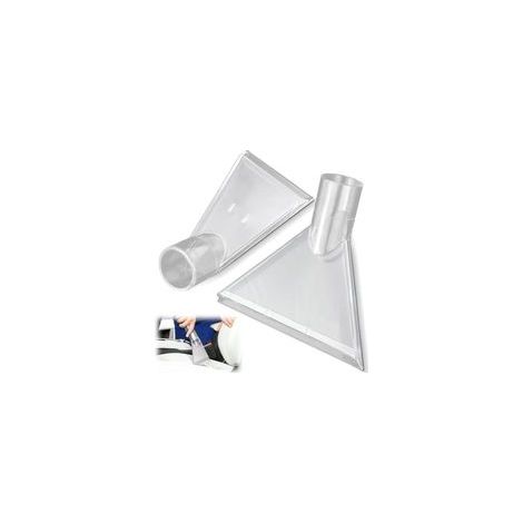 2 Pièces Embout Aspirateur, Aspirateur Buse, Suceur Aspirateur, Embout Aspirateur Voiture Brosse Aspirateur Embouts D'aspiration Transparents Adaptateur Embout Aspirateur (1/5)