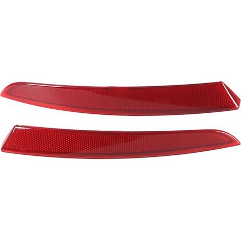 1 pair. Color: Red. Material: Plastic. Rear bumper, fog lights, reflectors, red lenses. 6314731--DTEKGAZ