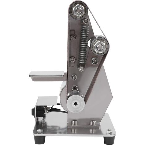 Ponceuse à Bande électrique 775 Mini Meuleuse Compacte pour Polissage et Rectification Bricolage Maison 110V/240V avec Kit Ceinture Sable et Câble Alimentation pour Artisans et Bricoleurs (1/5)