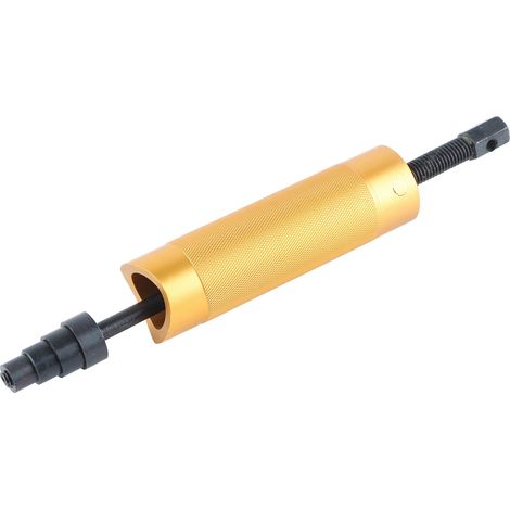 Extracteur d'axe de piston 12-24 mm en alliage d'aluminium orange et noir, outil universel pour moto (1/5)