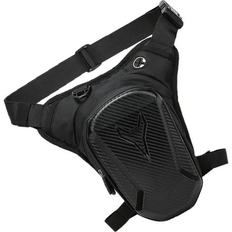 Sac de jambe 3 en 1 pour moto, sac de cuisse, sac de cuisse, sacs multifonctions pour les jambes, poches pour les jambes pour le cyclisme, la randonnée, poches de jambe multifonctionnelles (1/4)