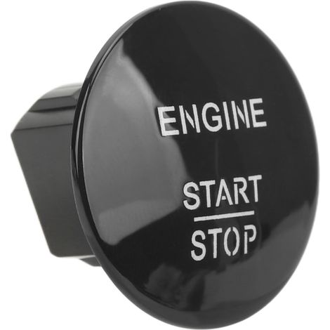 Bouton d'arrêt de démarrage du moteur 2215450714, interrupteur d'allumage de remplacement pour Mercedes-Benz CL550 E350 CLS350 noir (1/5)