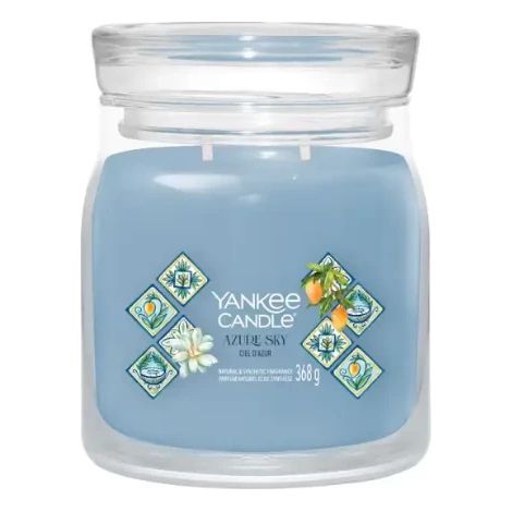 CANDELA GIARA MEDIA SIGNATURE AZURE SKY - YANKEE CANDLE (1/2)