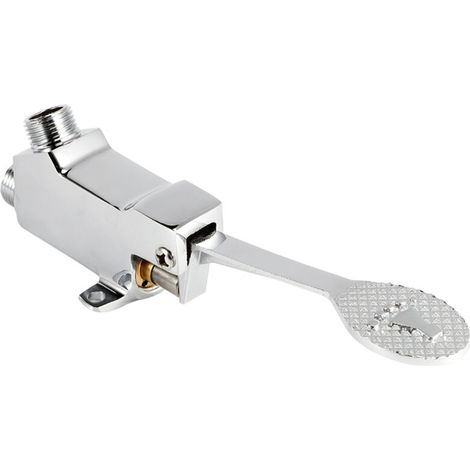 Valve à pédale sur support de sol, filetage G1/2, pour robinet d'eau d'hôpital, de laboratoire et d'usine (1/5)