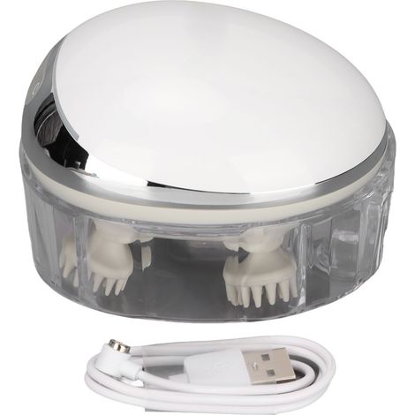 Casque masseur crâne intelligent USB rechargeable vibration anti-stress pour hommes et femmes