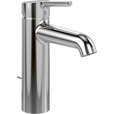Villeroy & Boch Skyla Einhebel-Waschtischarmatur mit Zugstangen- Ablaufgarnitur
