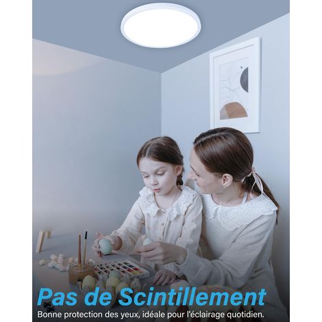 36W Module LED de Conversion Plafonnier Blanc Froid 6000K avec Magnétique, Parfait pour Fluorescente Lampe Remplacement,Neon Rond pour les Chambres à Coucher, Cuisines, Bureaux 220V