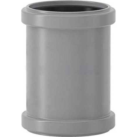 MANICOTTO RACCORDO DRITTO AD INNESTO PP PER SCARICHI IDRAULICI 40 mm (1/2)
