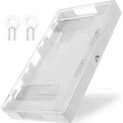 Coffre-fort pour téléphone portable en acrylique avec deux clés - Coffre-fort pour téléphone portable pour étudiants et adultes-19.1X10.5X2.4CM (1/4)