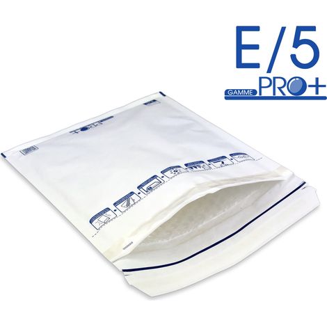 Lot de 10 Enveloppes à bulles PRO BLANCHES E/5 format 210x265 mm