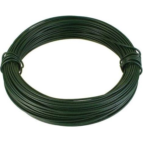 Alambre de Hierro Galvanizado Rollo 2.5 mm 25 M Verde (1/5)
