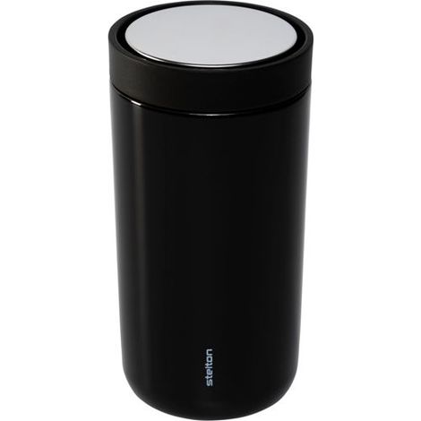 Stelton To Go Click Becher 0,2 l Black Trinkbecher