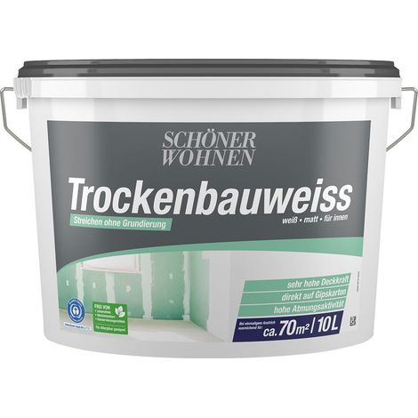 Schöner Wohnen Trockenbauweiss 10,0 Ltr.