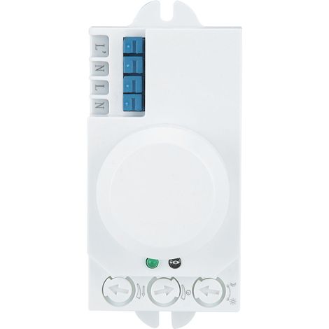 Détecteur de mouvement radar micro-ondes 5,8 GHz, interrupteur automatique pour éclairage, AC 220-240V (1/4)