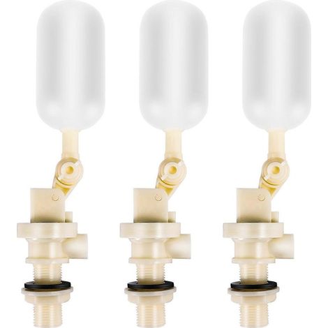 Lot de 3 soupapes à flotteur pour abreuvoir automatique pour chèvres --- (1/5)