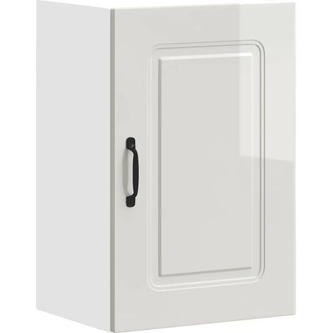 Pensile da cucina ottimizzato 40 x 31 x 60 cm in legno composito bianco lucido 020049972