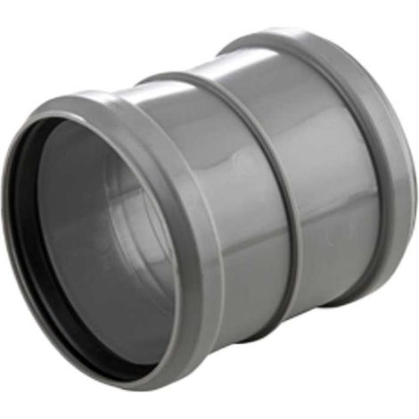 MANICOTTO DUE BICCHIERI COLLEGAMENTO - Pvc Ø 100 F - PP Ø 110 F