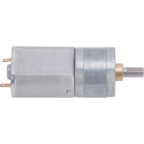 Moteur à engrenages DC haute torsion, réducteur tout métal 20mm, 300 tr/min, boîte de vitesses compacte pour bricolage et robotique (1/5)