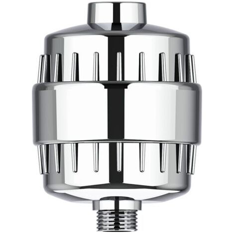 Filtre de douche anticalcaire en 20 étapes qui élimine le chlore et le fluorure - 2 éléments inclus - Filtres de douche (1/5)
