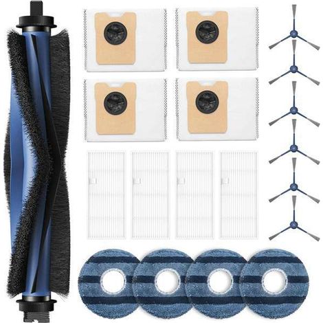 1 set of colors: see photo. Material: plastic. Compatible with the eufy Omni C2 robot vacuum cleaner.