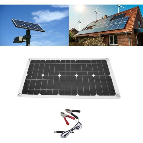 Panneau solaire portable 18 V GiantofSun, chargeur solaire flexible 100 W pour l'extérieur, idéal pour les agriculteurs, les véhicules et les bateaux (1/5)