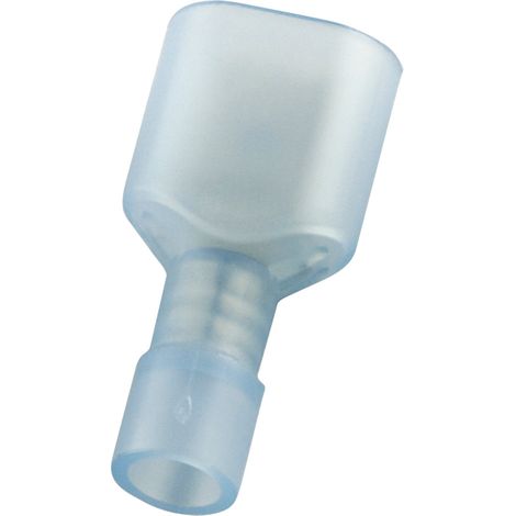 Cosse faston RS PRO, 1.5 2.5 mm², 16 14 AWG, Isolé, Bleu