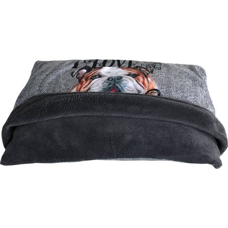 Cama Love Bulldog XL 60x45 con edredón (1/5)