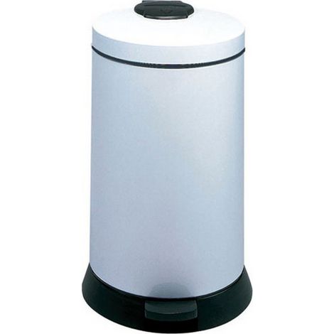 pattumiera a pedale 20l bianca - 92990 - rossignol