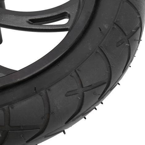 Pneu de trottinette électrique 12 pouces avec roue et moyeu, remplacement 12 1/2x2 1/4 (1/5)