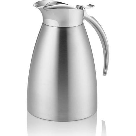 Pichet isotherme 1 ltr Ø 12,5 cm H 20,5 cm inox 18/8 - Was Germany (1/2)