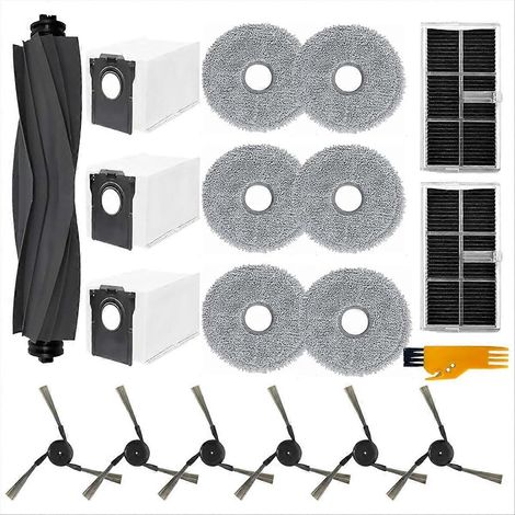 Für Dreame X40 Ultra / X40 Pro / S30 Pro Ultra Saugroboter: Hauptseitenbürste, HEPA-Filter, Wischmopp (1/5)