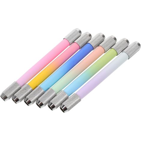 de crayons en métal à double embout lot de 6 dégradées