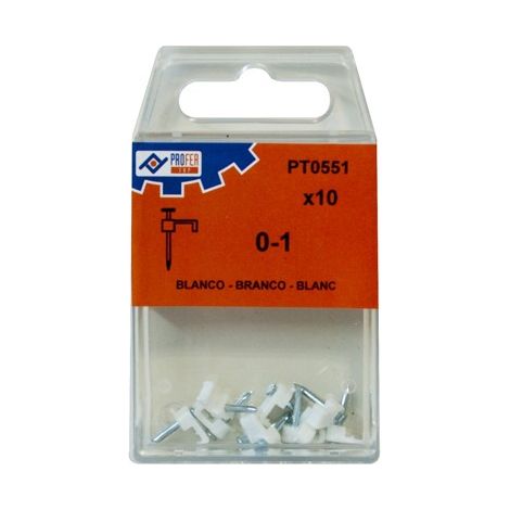 GRAPPA IN PLASTICA BIANCA 0-1 C/10