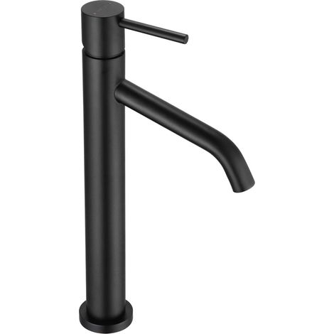 Mexen Rumba hohe Waschtischarmatur, Schwarz - 73510-70 (1/2)