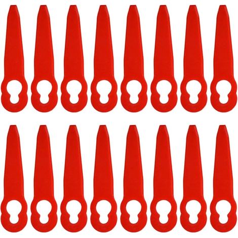 L90 Lames de Rechange Compatible pour Einhell Coupe-Bordures, Lames Plastique Compatible pour Einhell sans Fil, pour Jardin Pelouse,100 PCS (1/5)