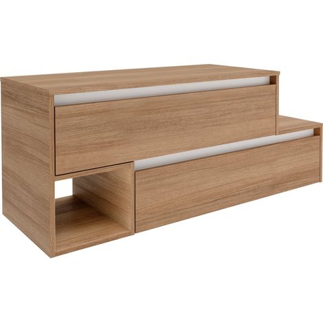 FACKELMANN VITA L-Waschtisch-Unterschrank mit Adeckplatte (1/3)
