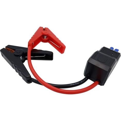 Cavo di avviamento di emergenza intelligente portatile EC-5 di ricambio per avviatori di emergenza, clip per batteria EC5 Smart Cable. (1/4)