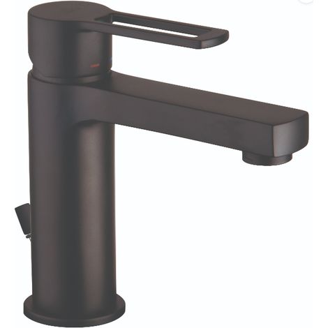 Paffoni Waschtischmischer Ringo Serie RIN075NO  Messing - Mattschwarz