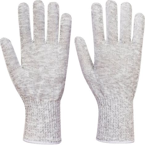 Ahr 10 Küchenhandschuhe - 1 Handschuh - L - Grau - Portwest
